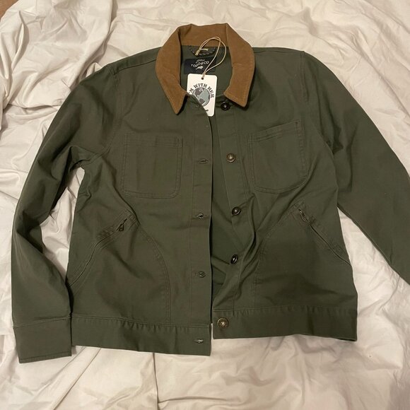 Women's Green Toad&Co Bramble Jacket size M - Picture 1 of 6